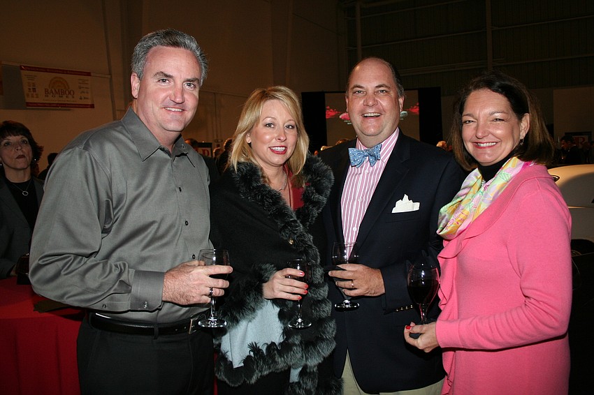 David Lawlor, Rochelle Herman and Brad and Mary Beth Goddard
