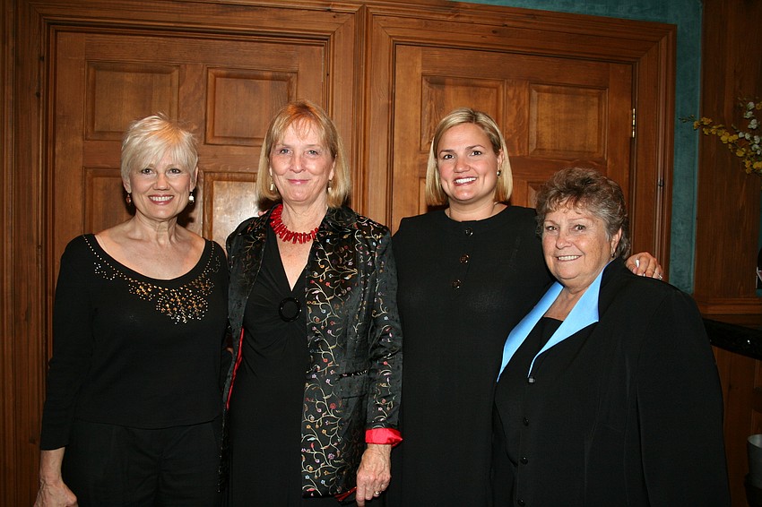 Betty Leepart, Barb Cherry, Rebecca Icely and Ronnie Bridges