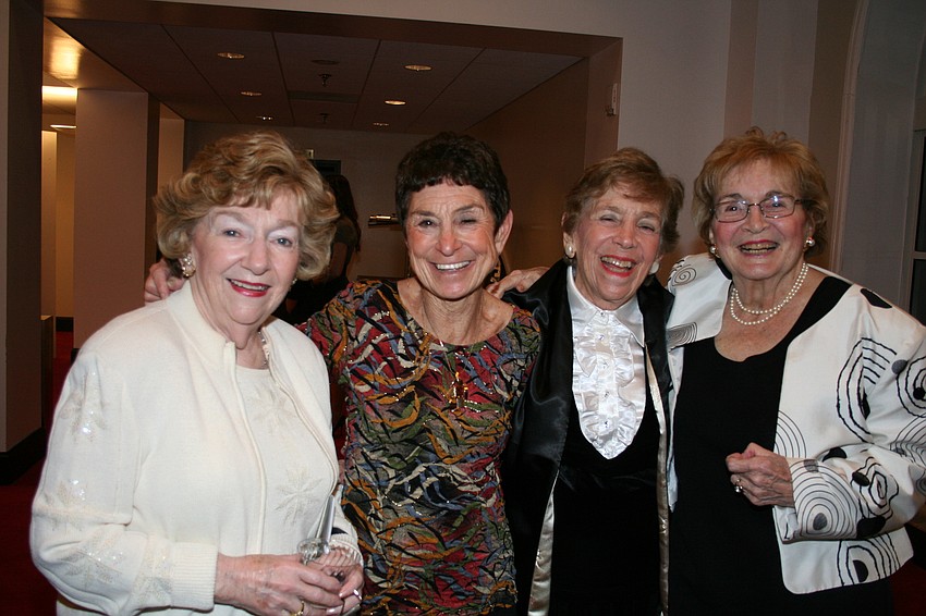 Ina Rae Levy, Susan Landau, Mimi Edlin and Jeanne Zabelle