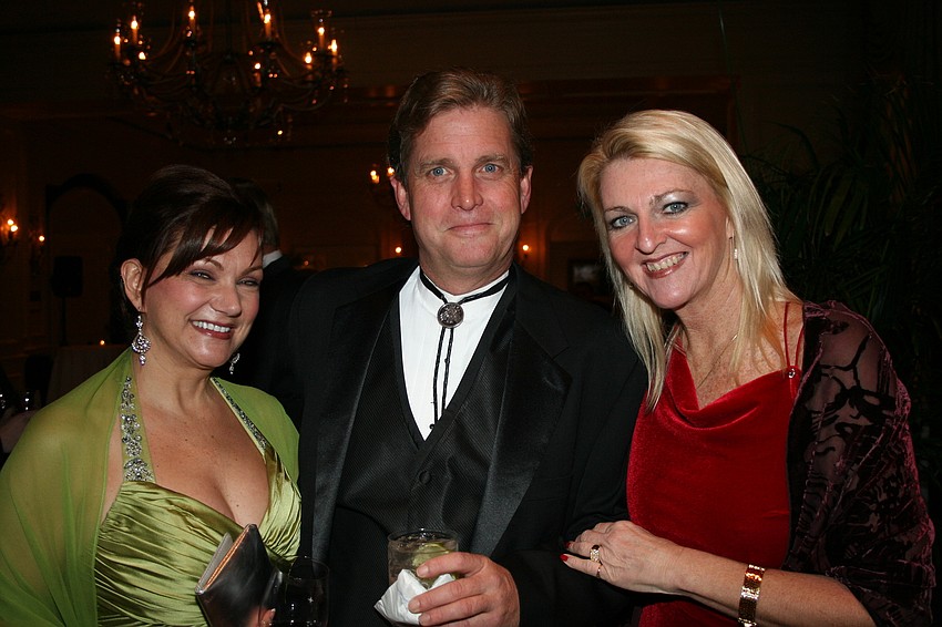 Nancy Long, Chris Cole and Tammy Walsh