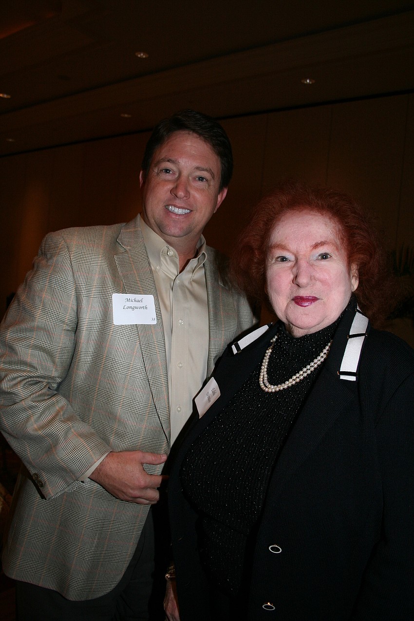 Michael Longworth and Edie Winston