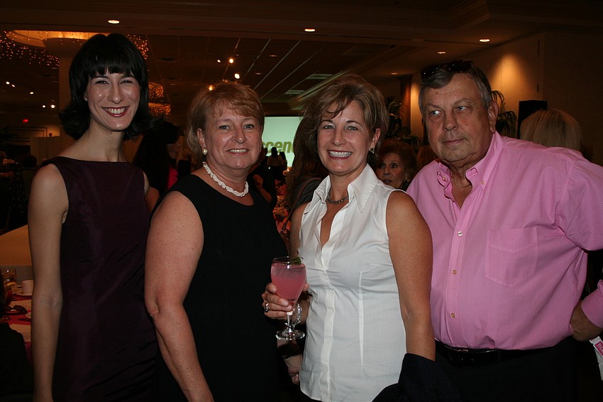 Leesa Loudin and Kath Vroman with Diane and Lou Schultz