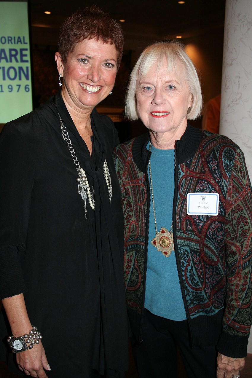 Gwen MacKenzie and Carol Phillips