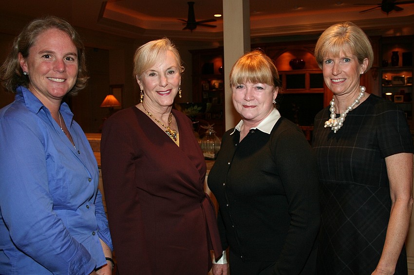 Elizabeth Mahler, Myrna Band, Sandy Loevner and Kitty Cranor