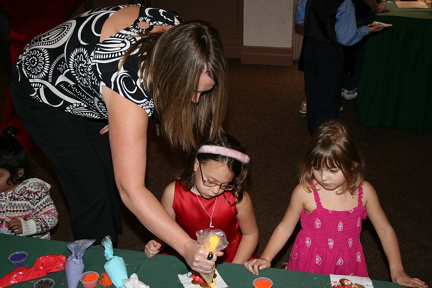 Mary Ellen and Lily Mancini and Emme Morgan