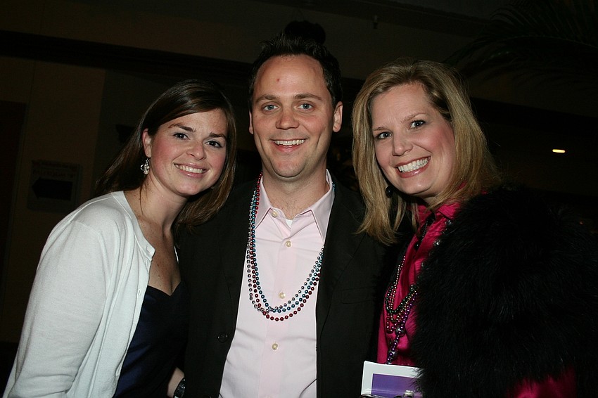 Lori and Jay Martin with Amanda Morris