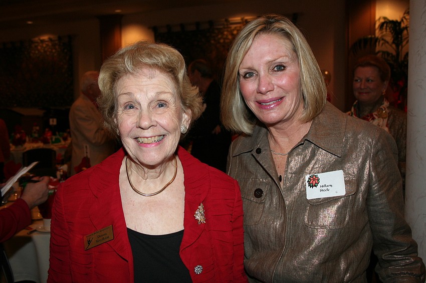 Donna Maytham and Hillary Steele