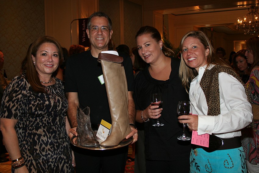 Giovanna and Jeff McGrath, Leslie Cornell and Sonja Zant