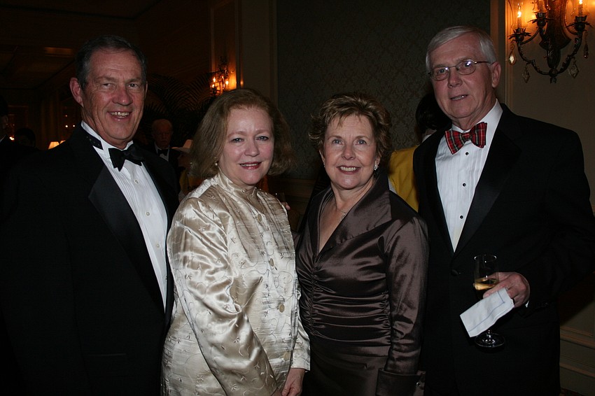 Bill and Mary Pat McNally with Kathy and Glen Rey