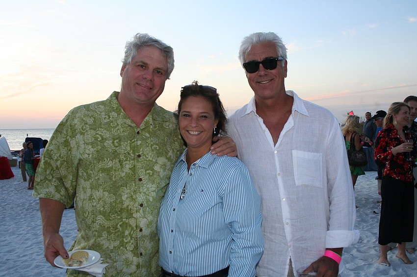 Ed Mehrman, Laurel Corriveau and Juan Rodriguez