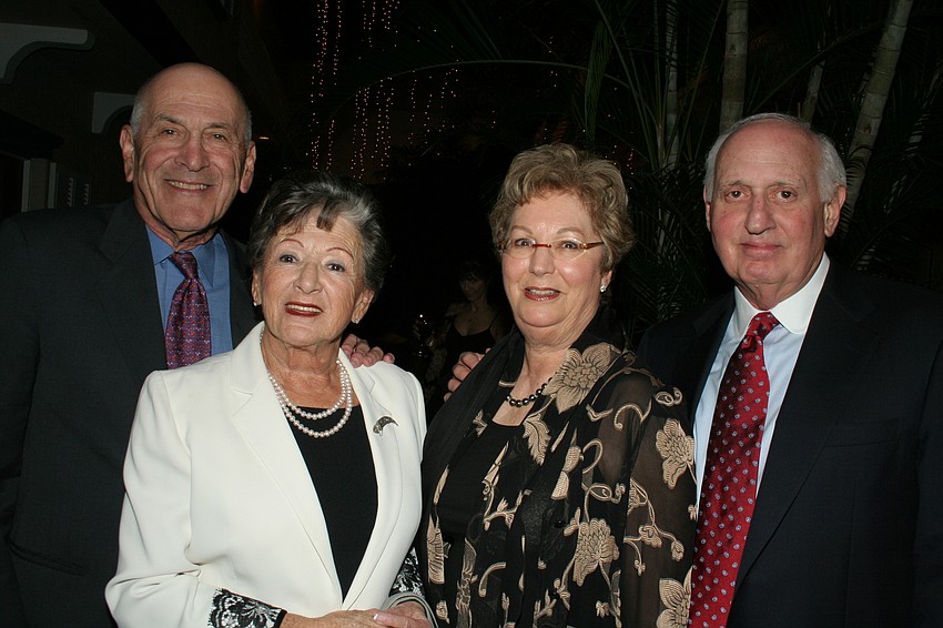 Dr. Joe and Ora Mendels, Geri and Ron Yonover