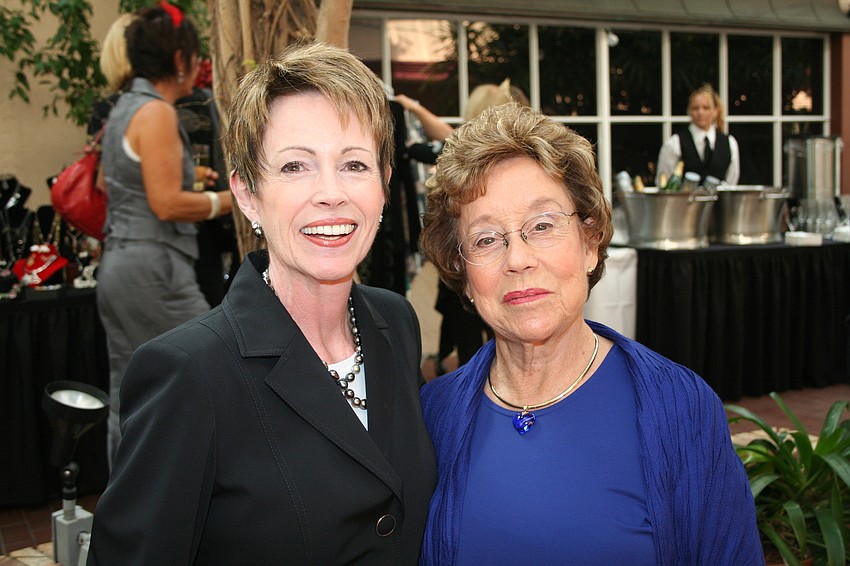 Elaine Meshad and Pat Knippers