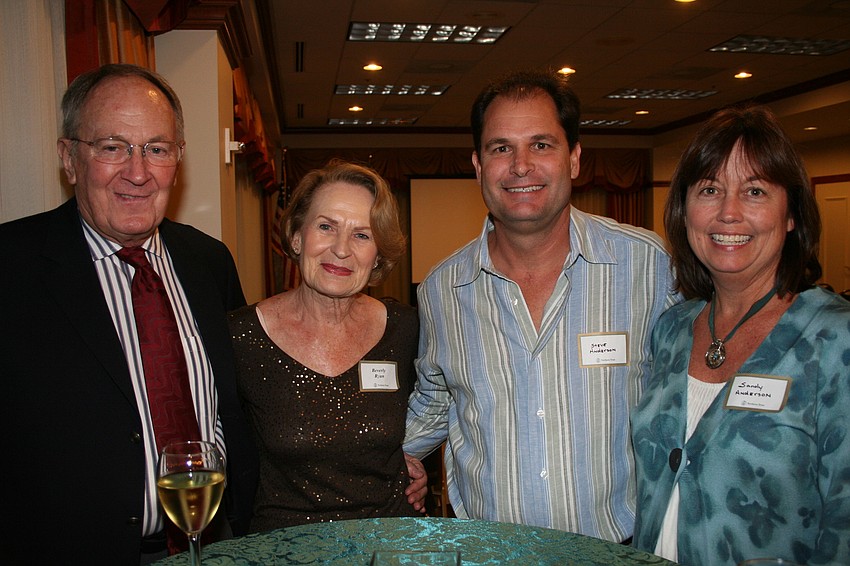 Jack Miller, Beverly Ryan and Steve and Sandy Anderson