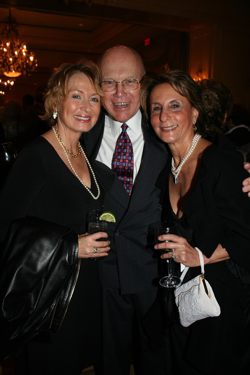 Louise Minges, Bob Hanson and Jean Griffin