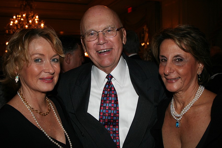 Louise Minges, Bob Hanson and Jean Griffin