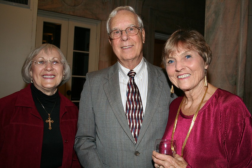 Nancy Morris with Carl and Roberta Benninghoff