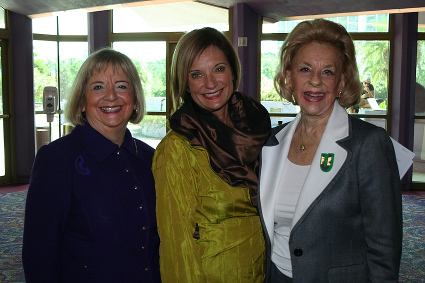Co-Chair Marian Moss, Barbara Zdravecky and Co-Chair Gloria Moss