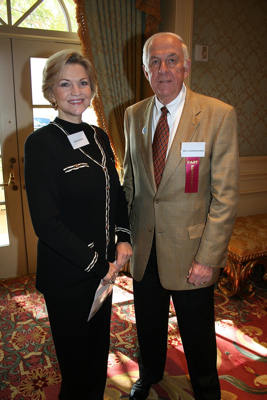 Diane Muir and Bill Cunningham