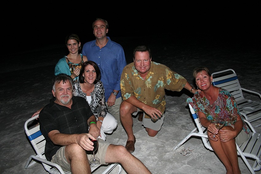 Jeff and Kristen Nichols, Meghan Foley and Matt Leiter and Rick and Marsha Crawford