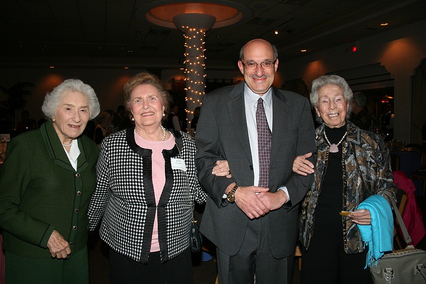 Gaby Nitkin, Ruth Lerner, Howard Tevlowitz and Maye Lavinson