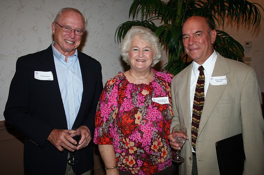 Vince Olson, Lynne Meskey and Glenn Breitzing