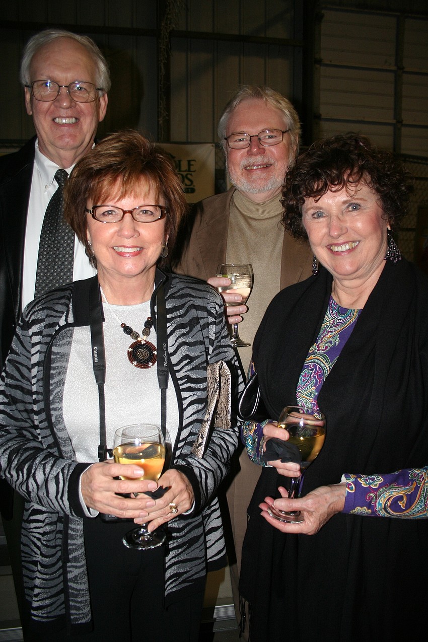 Mike and Marie Pender with Rick and Coni Fawley
