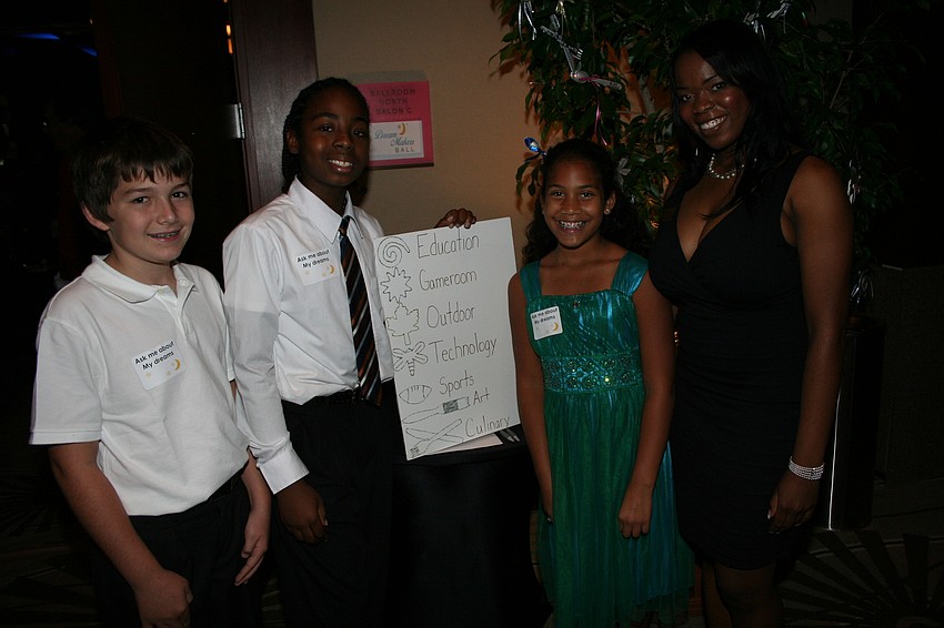 Dean Page, Bryan Hudson, Daria Curley and Dorothy St. Pierre