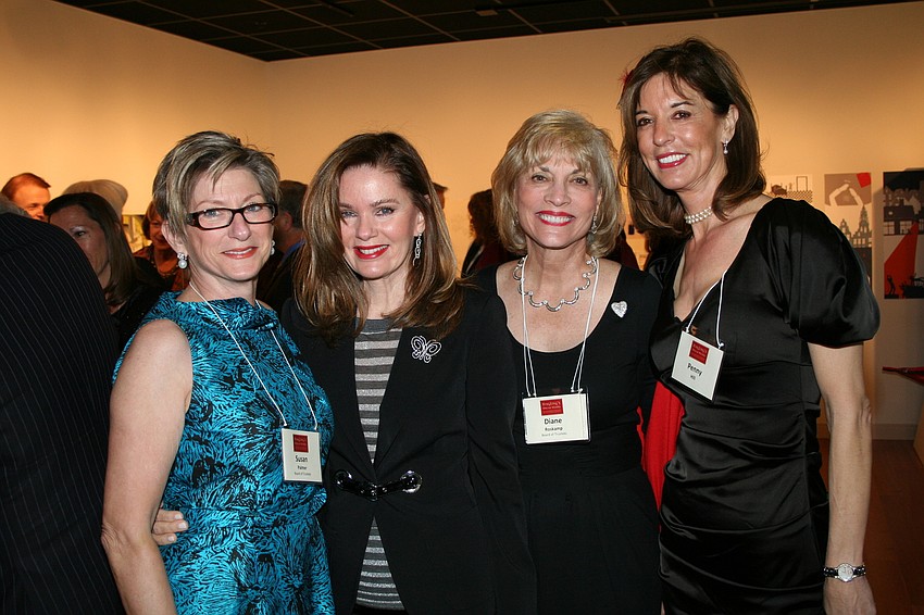 Co-Chairwoman Susan Palmer, Rita Greenbaum, Co-Chairwoman Diane Roskamp and Penny Hill