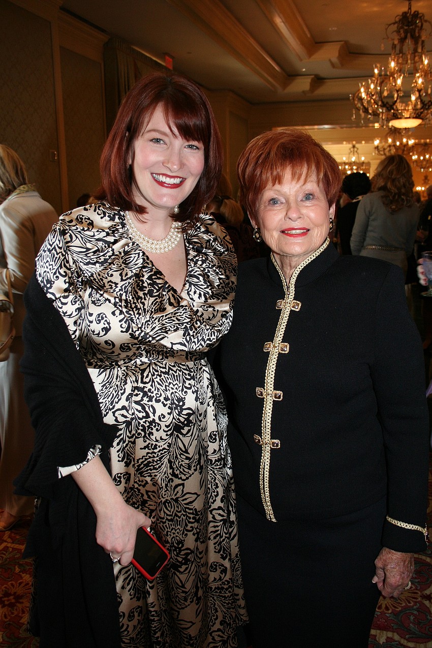 Chairwoman Emily Walsh and Mary Ann Robinson