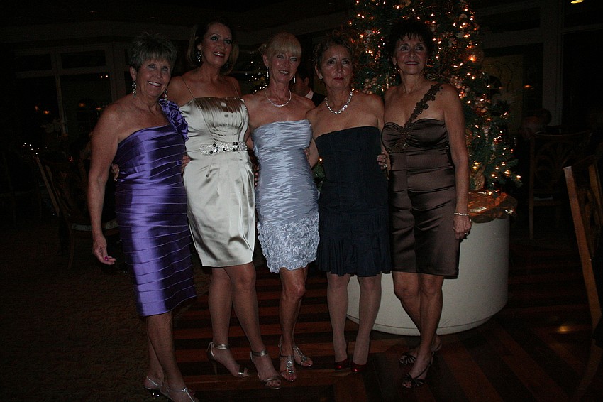Jane Paschke, Beckie Suverkrup, Chairwoman Nancy Kopnisky, Katy Arrillaga and Maria Van Brunt