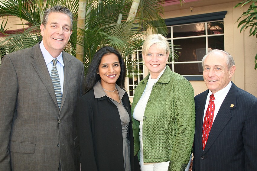 David Patterson, Dr. Chippy Nalluri, Alex Quarles and Chairman Bill Stanford