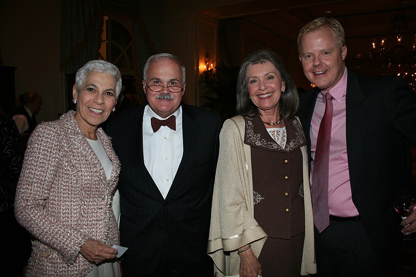 Barbara Pekow, David Duncan, Janice Tibbals and Bill Johnson