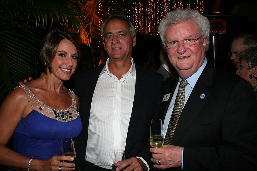 Michelle and Richard Perrone with Michael Willis