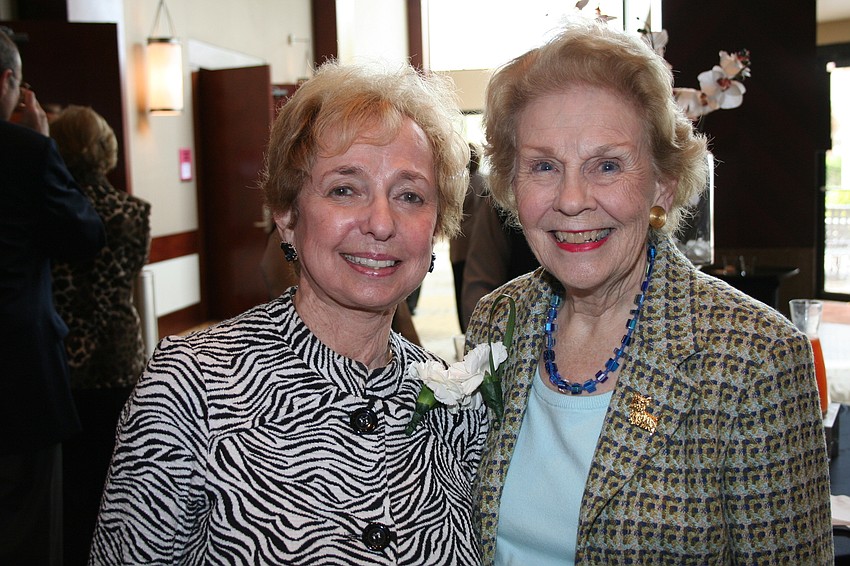 Chairwoman Beverly Peterman and Donna Maythem