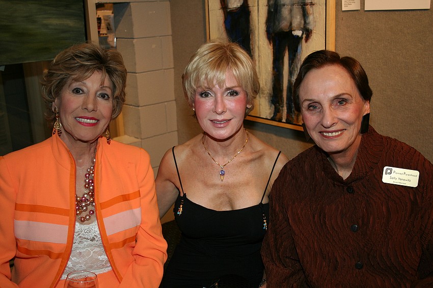 Lee Peterson, Dr. Holly Barbour and Co-Chairwoman Sally Yanowitz