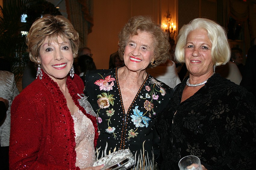 Lee Peterson, Betty Schoenbaum and Marlene Hauck
