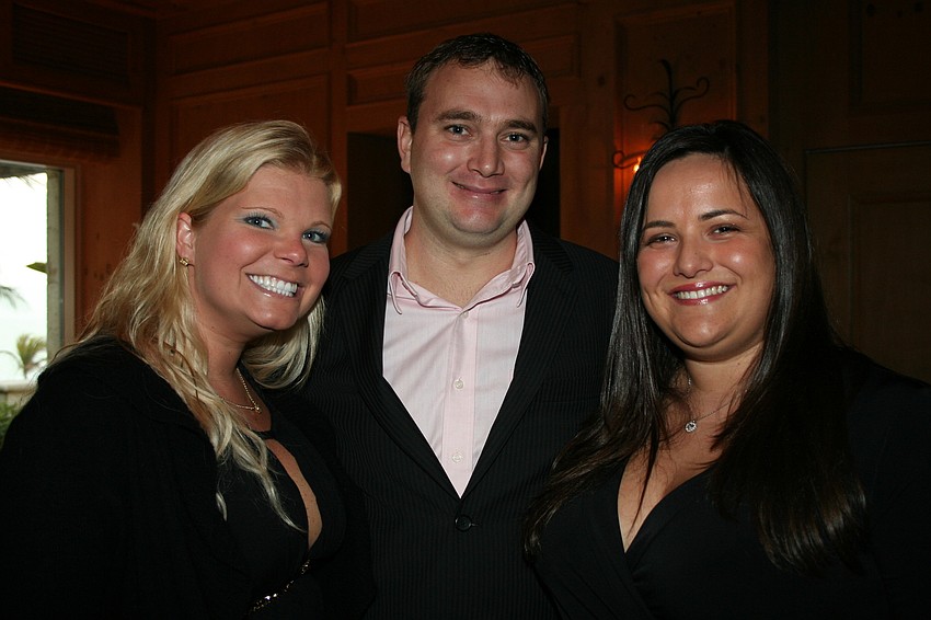 Sharon Petrik with Elas and Lisa Wallace