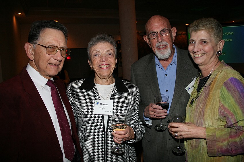 Jack and Harriet Polejes with Mort and Roberta Miller