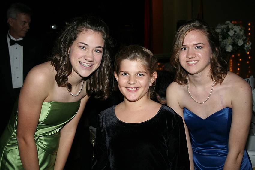 Courtney Pollard, Caroline Devitt and Heather Pollard