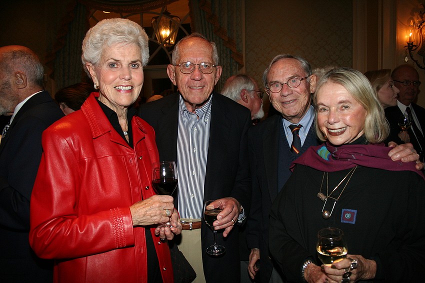 Carol and Jack Pregont with Dr. Dan and Charlotte Blacklow