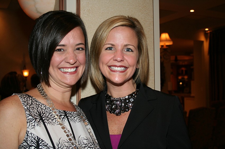 Mary Pat Radford and Beth Bobb