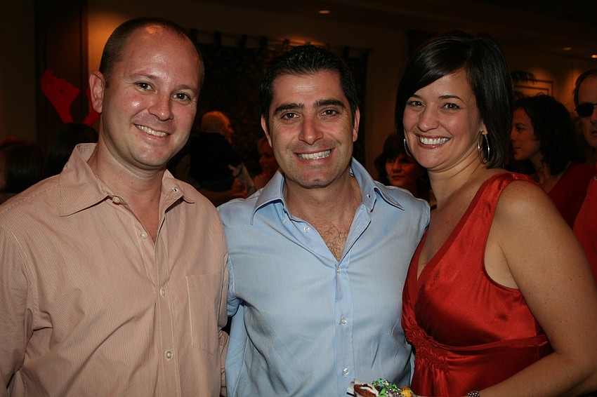 Kevin Radford, Andrea Recanatei and Mary Pat Radford