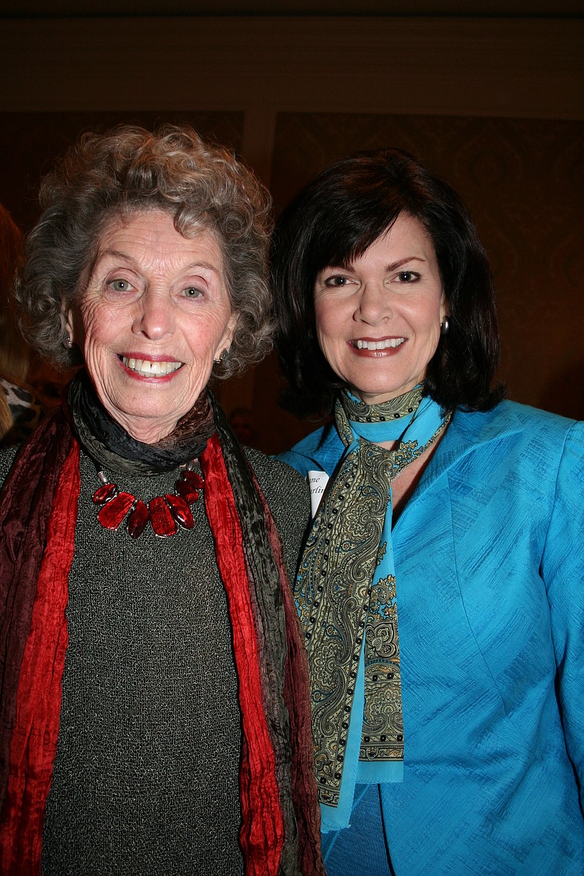Alice Rau and Diane McFarllin