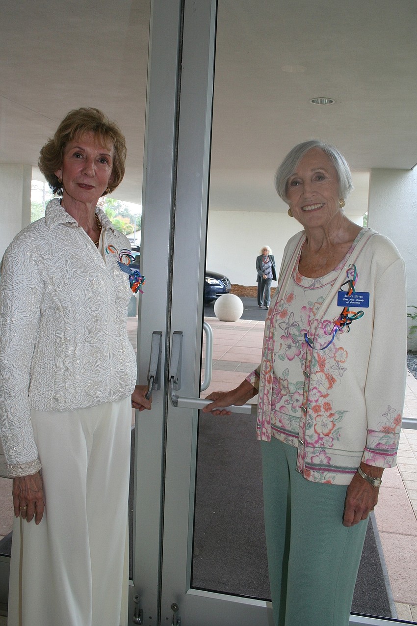 Sylvia Reed and Janice Blivas