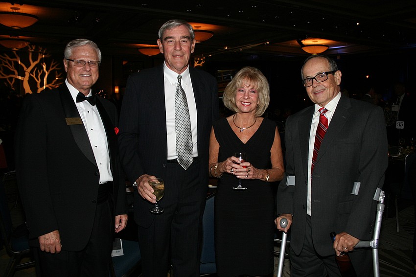 Mack Reid, Richard Rehmeyer, Shirley Fisher and Wells Purmort