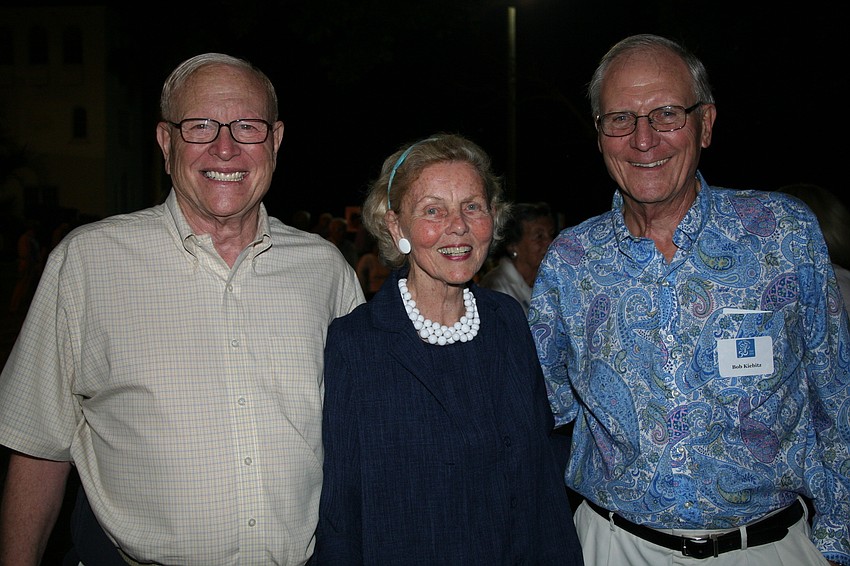 Peter and Nancy Reinheimer with Bob Kiebitz