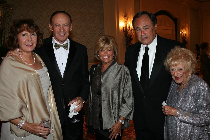 Pam and Norman Reiter, Judy and Bob Vigder and Florence Katz