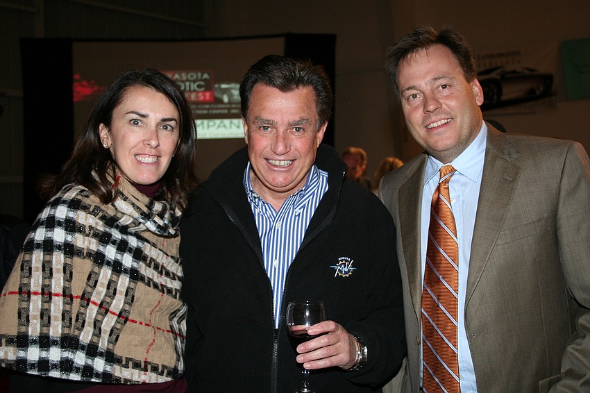 Elaine Rice, Tom Hassel and Dr. Dave Rice