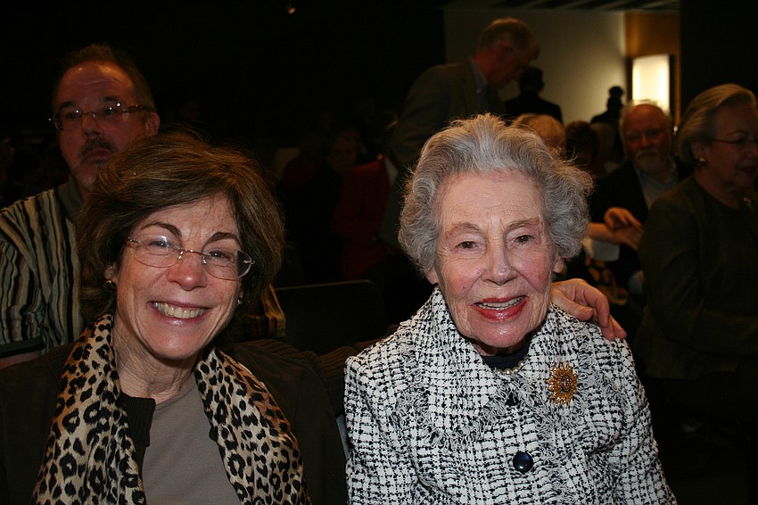 Carol Rickard and mom Ruth Gluck