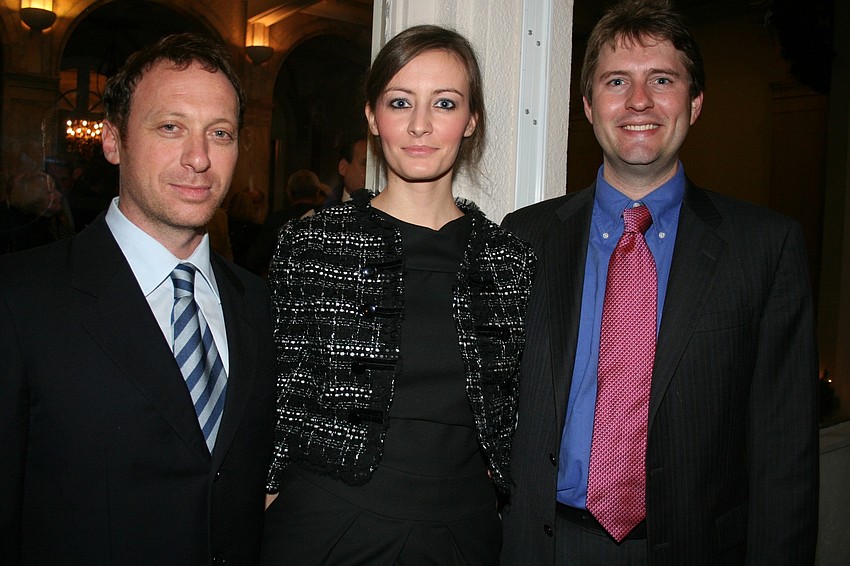 Renzo Rivolta, Ivana Lucic and Wes Roberts